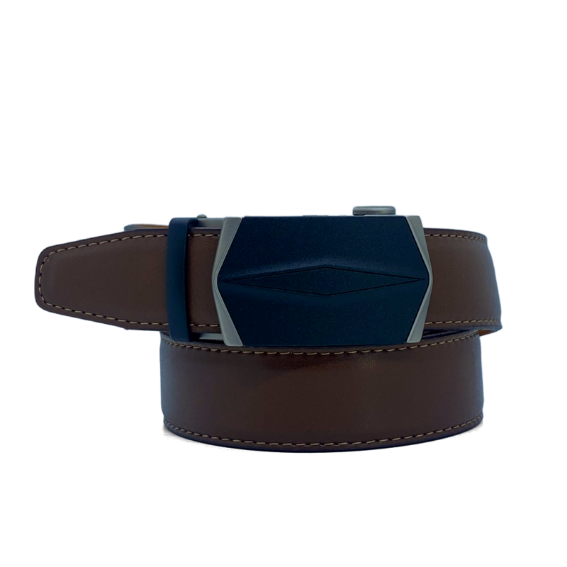 Premium Leather Belt B3 - Havana, 115 cm